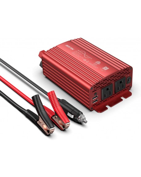 How Long Can a Bestek Power Inverter Run on a Car Battery?