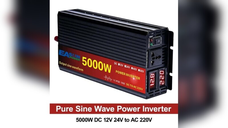 5000W Power Inverter 220V 12V Dc to Ac