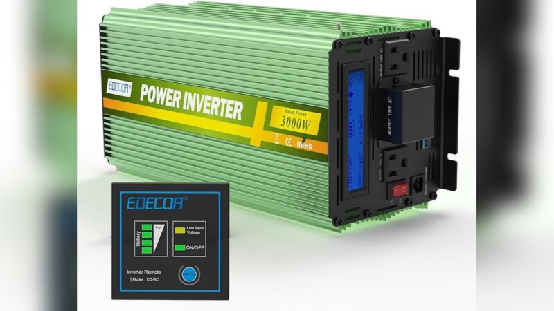 What Does Display Mean on Edecoa Inverter