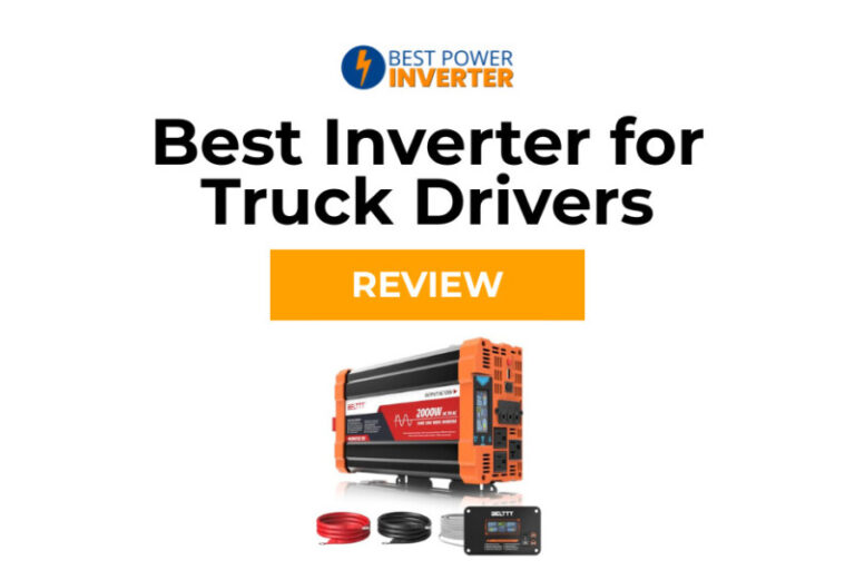 Best Inverter for Truck Drivers