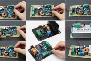 DIY 12V to 220V Inverter Build: Parts List and Tutorial