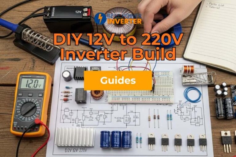 DIY 12V to 220V Inverter Build: Parts List And Tutorial