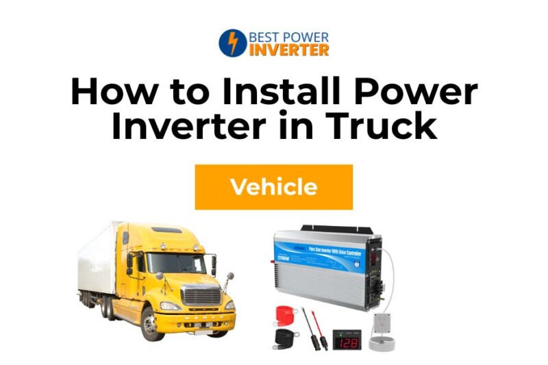 How to Install Power Inverter in Truck