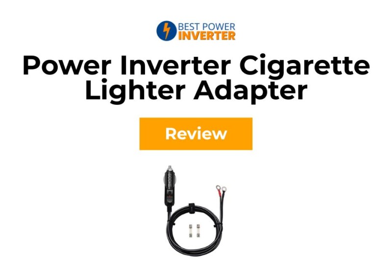Power Inverter Cigarette Lighter Adapter
