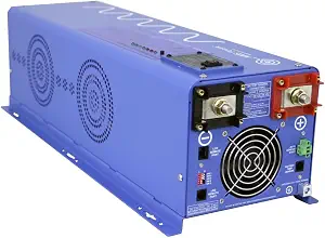 AIMS 6000W 48V Pure Sine Inverter Charger w/Transfer Switch 120/240V