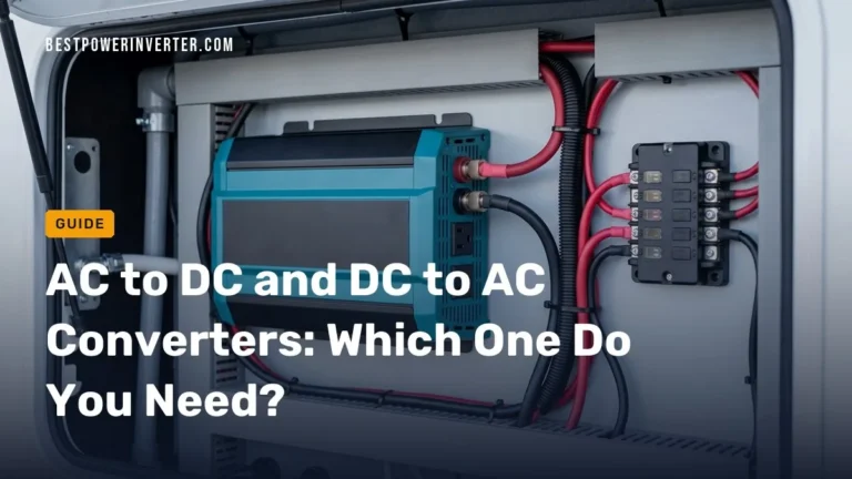 AC to DC and DC to AC Converters: Which One Do You Need?