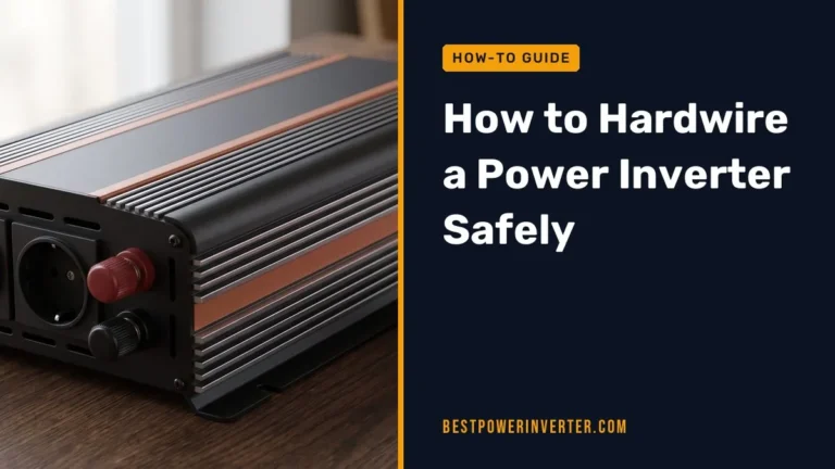 How to Hardwire a Power Inverter Safely