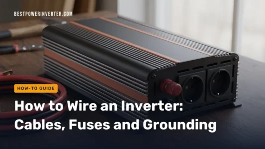 How to Wire an Inverter: Cables, Fuses and Grounding